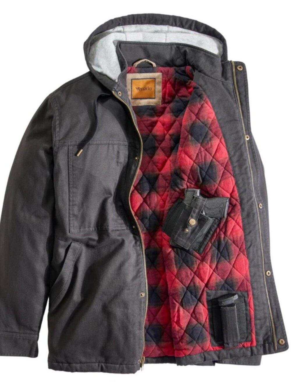 Work Horse Concealed Carry Jacket - Black | 2XL